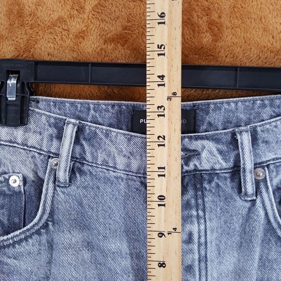 PURPLE BRAND Jeans Mens Size 33 Gray Wash Slim Straight P005 $295 - Picture 8 of 10